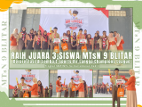 Raih Juara 3, Siswa MTsN 9 Blitar Berprestasi di Lomba E-sports Air Langga Champions League