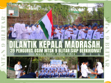 Dilantik Kepala Madrasah, 39 Pengurus OSIM MTsN 9 Blitar Siap Berkhidmat