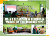 Sambut Mahasiswa PPL, MTsN 9 Blitar Adakan Acara Pembukaan Magang 2025 dari UIN 1 Tulungagung