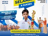 Tembus Final Nasional, Siswa MTsN 9 Blitar Lolos ke Ajang Bergengsi di Universitas Negeri Malang