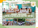 Khidmat dan Berkah, MTsN 9 Blitar Gelar Khotmil Qur’an Peringati Milad ke-22 dan HAB Kemenag ke-80