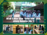 Aksi Nyata Cinta Rumah Allah: MTsN 9 Blitar Gelar "Geber BBM" 2026 Jelang Ramadan