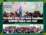 Tim MTsN 9 Blitar Berlaga di Babak Penyisihan OLIMPABA Se-Jawa Timur