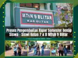 MTsN 9 Blitar Gelar Agenda Pengembalian Rapor Semester Genap bagi Siswa Kelas 7 dan 8