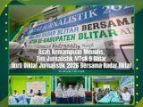 Asah Kemampuan Menulis, Tim Jurnalistik MTsN 9 Blitar Ikuti Diklat Jurnalistik 2026 Bersama Radar Blitar