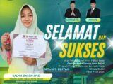 Ukir Prestasi Gemilang, Siswi MTsN 9 Blitar Sabet Juara 1 Kejuaraan Tinju Boxing Piala Wali Kota Kediri