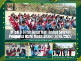Uji Kekompakan dan Kepemimpinan, Hari Kedua Seleksi OSIM MTsN 9 Blitar Gelar Dinamika Kelompok hingga PBB